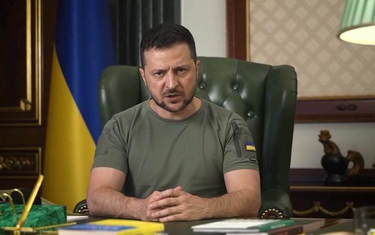 الرئيس الأوكراني فولوديمير زيلينسكي