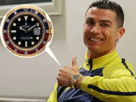 لاعب النصر السعودي رونالدو يستثمر في منصة لبيع الساعات الفاخرة 1 لاعب النصر السعودي رونالدو يستثمر في منصة لبيع الساعات الفاخرة