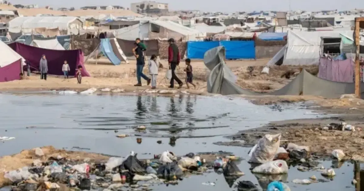 تحذيرات من تفشي الأمراض في غزة مع اقتراب الأمطار وتلوث المياه